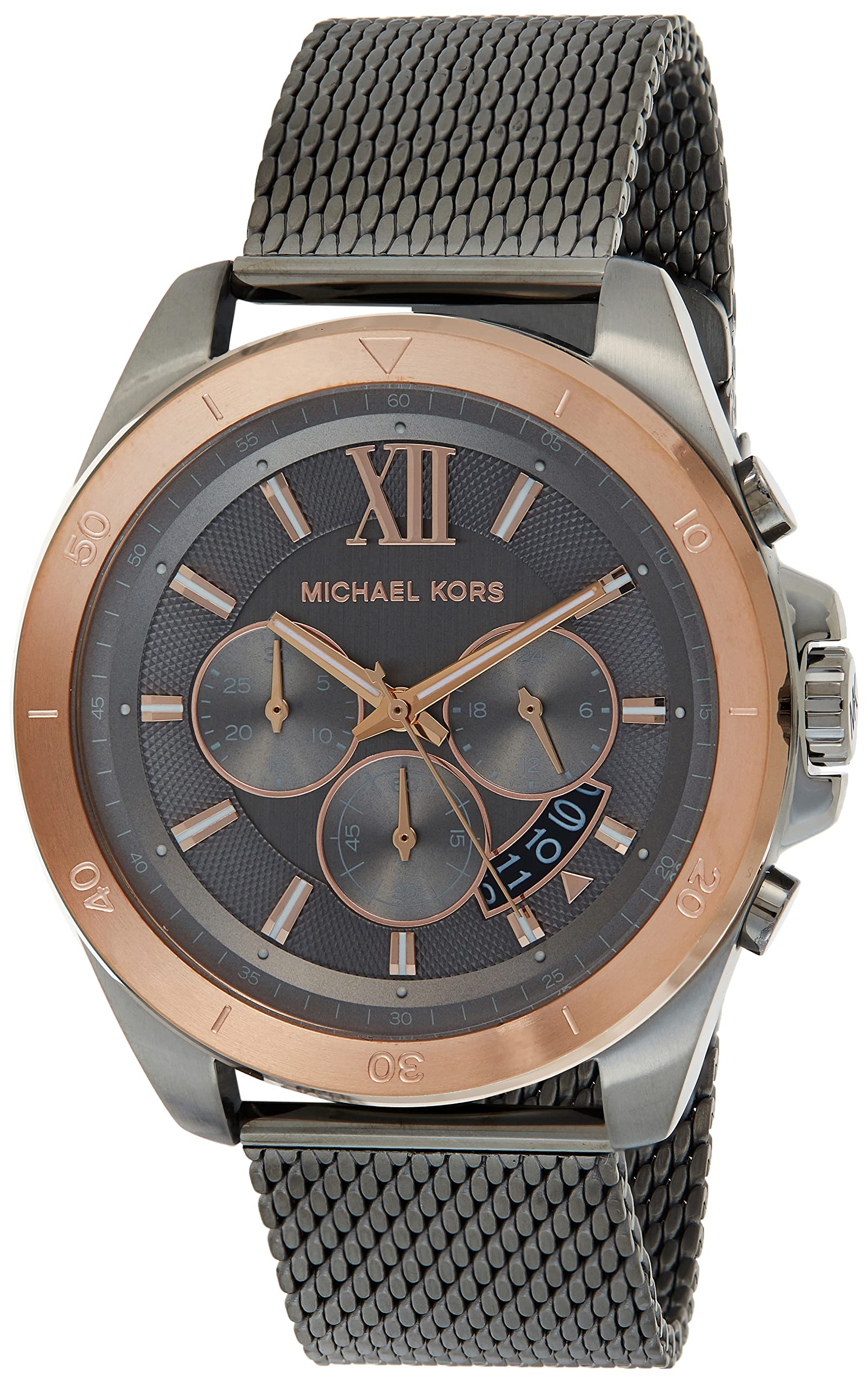 Buy Michael Kors Mens Quartz Stainless Steel Grey Dial 45mm Watch - Mk8868 in Pakistan