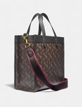 Buy Coach Field Tote In Signature Canvas With Horse And Carriage Print Bag Large in Pakistan