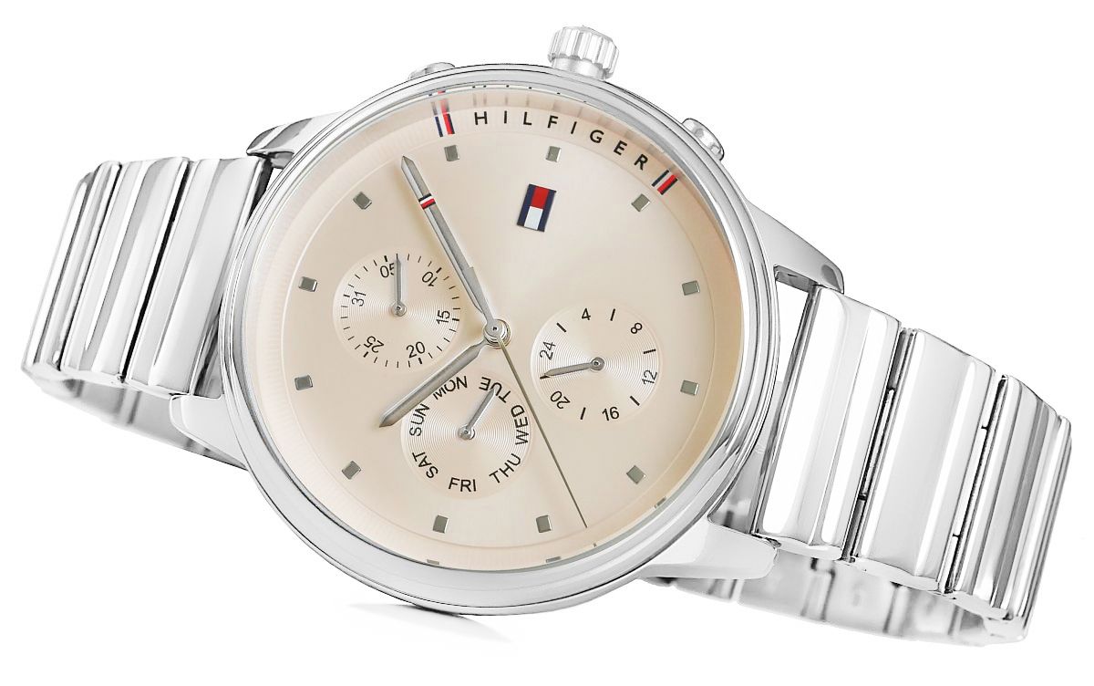 Buy Tommy Hilfiger Quartz Stainless Steel Pink Dial 38mm Watch for Women - 1781904 in Pakistan