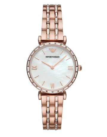 Buy Emporio Armani Womens Analog Stainless Steel Mother Of Pearl Dial 32mm Watch - Ar11294 in Pakistan