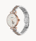 Buy Emporio Armani Women's Automatic Two-tone Stainless Steel Mother of pearl Dial 34mm Watch AR60049 in Pakistan