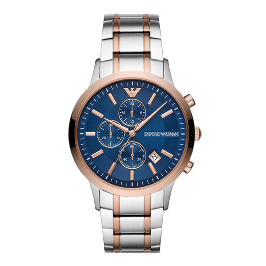 Buy Emporio Armani Menβs Chronograph Stainless Steel 43mm Watch - AR80025 in Pakistan