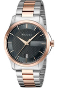 Buy Gucci Unisex Swiss Made Quartz Stainless Steel Grey Dial 38mm Watch YA126446 in Pakistan