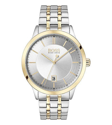 Buy Hugo Boss Mens Chronograph Quartz Stainless Steel Silver Dial 41mm Watch - 1513687 in Pakistan