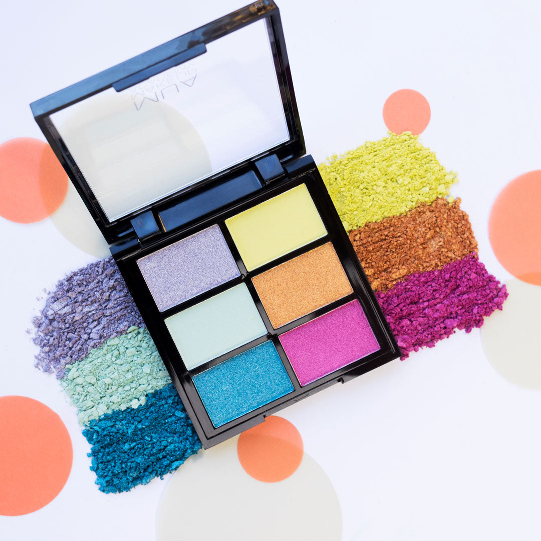 Buy MUA 6 Shade Eyeshadow Palette - Bright Lustre in Pakistan