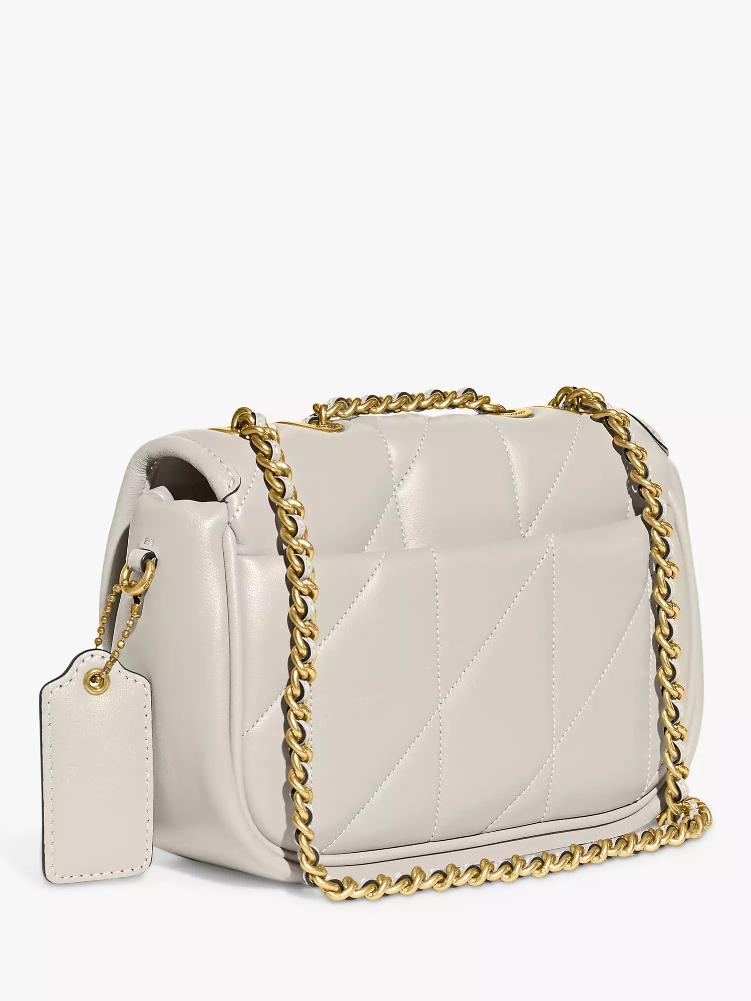 Buy Coach Pillow Maddison Shoulder With Quilting Bag Small - Chalk in Pakistan