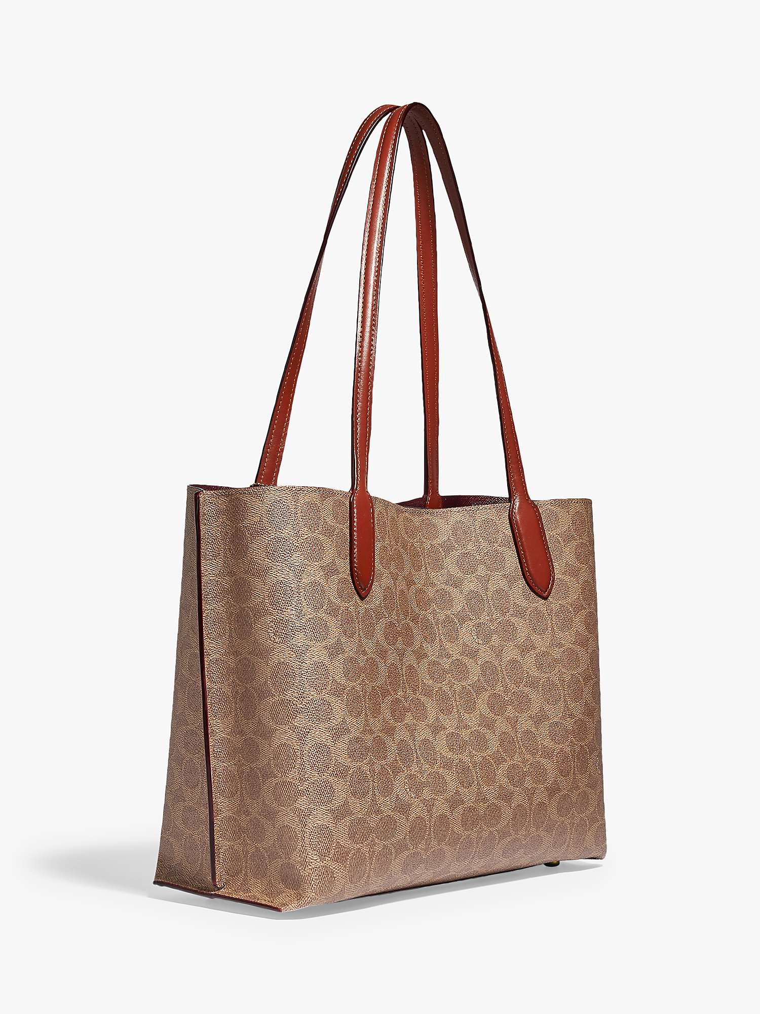 Buy Coach Willow Tote Bag Small - Tan Rust in Pakistan