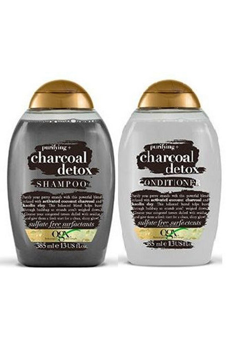 Buy OGX Purifying + Charcoal Detox Shampoo in Pakistan