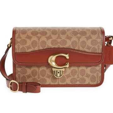 Buy Coach Studio Jacqaurd Bag Medium - Tan Rust in Pakistan