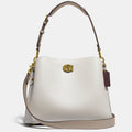 Buy Coach Willow Shoulder Bag Medium - Chalk Multi in Pakistan
