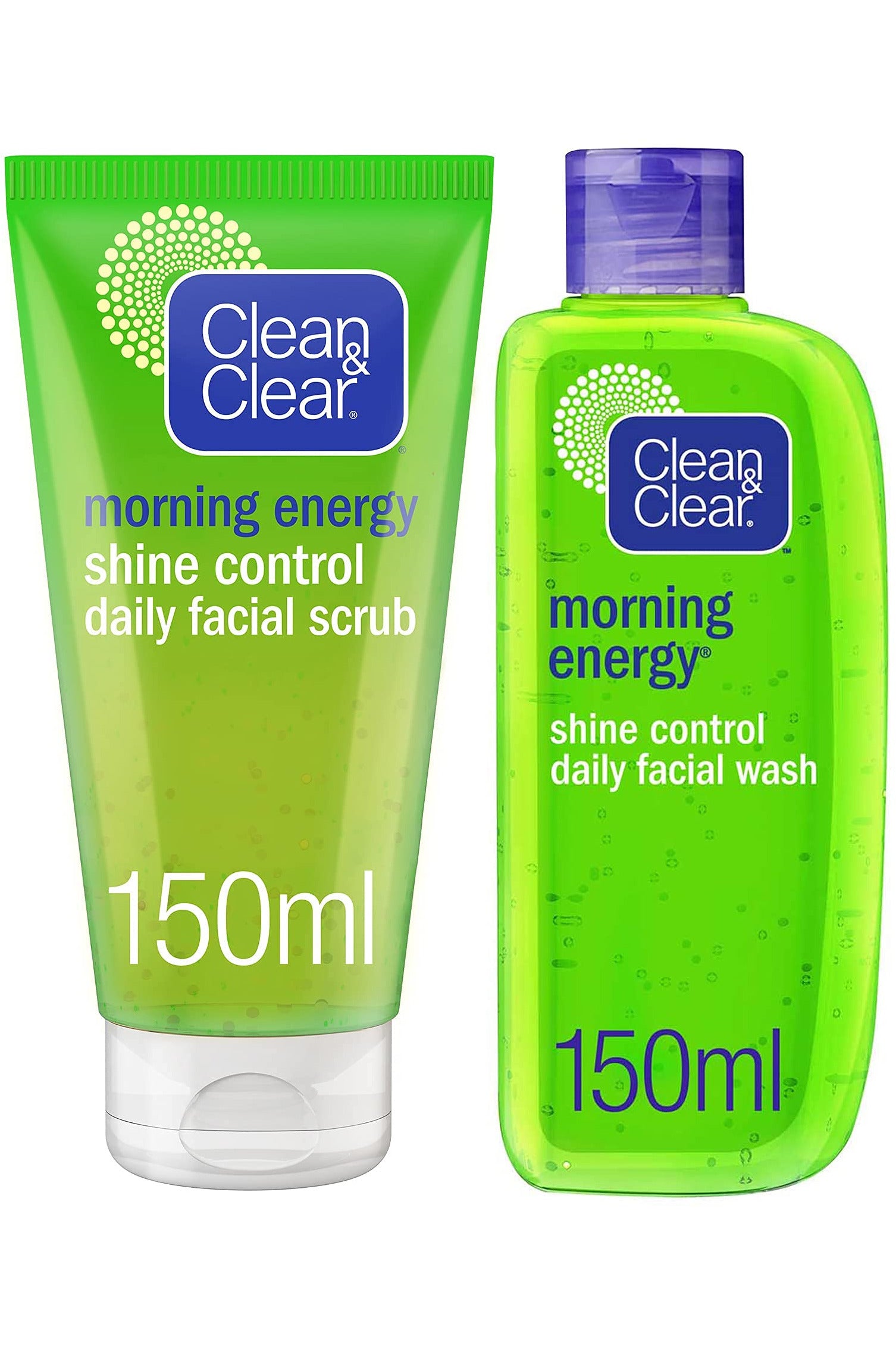 Buy Clean & Clear Daily Facial Scrub Morning Energy Shine Control - 150ml in Pakistan