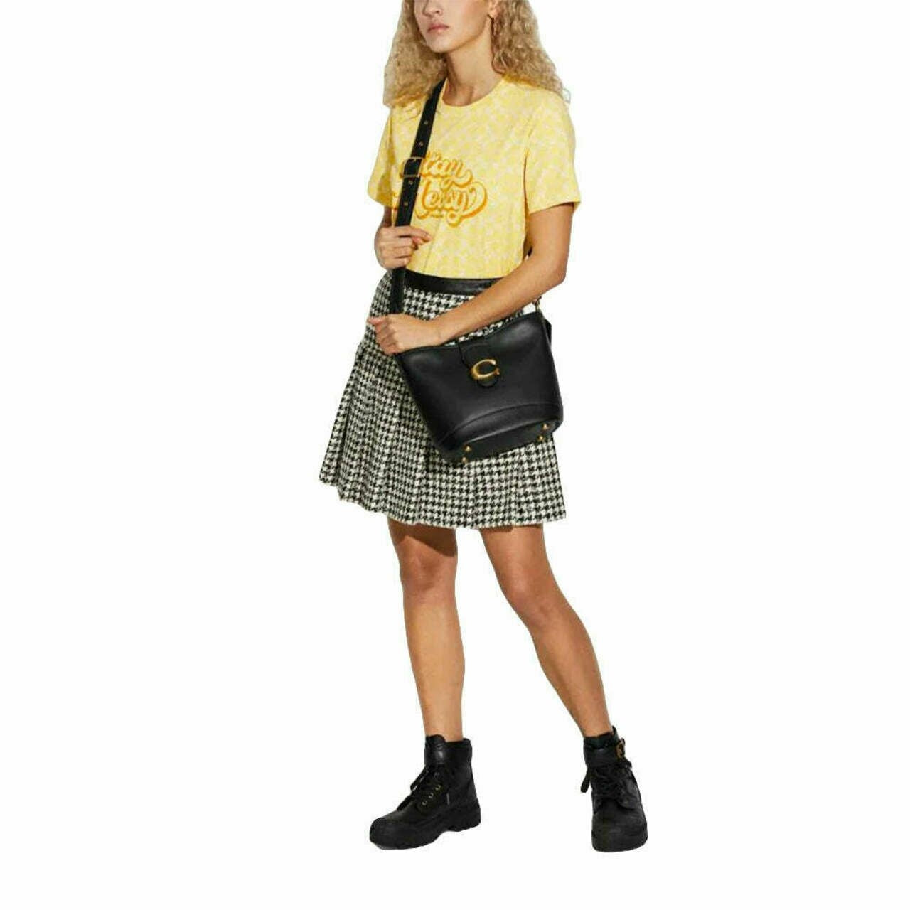 Buy Coach Talli Bucket Bag Medium - Black in Pakistan