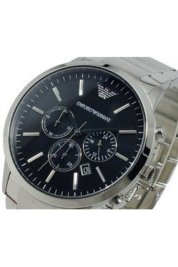 Buy Emporio Armani Men’s Quartz Stainless Steel Black Dial 46mm Watch AR2460 in Pakistan