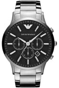 Buy Emporio Armani Men’s Quartz Stainless Steel Black Dial 46mm Watch AR2460 in Pakistan
