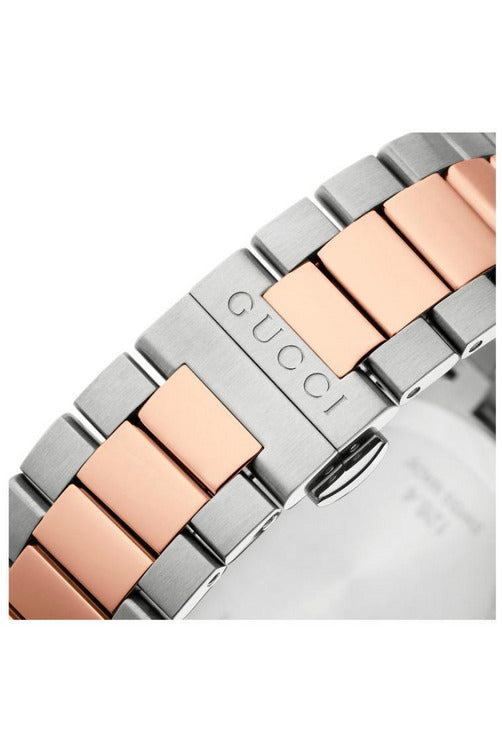 Buy Gucci Unisex Swiss Made Quartz Stainless Steel Grey Dial 38mm Watch YA126446 in Pakistan