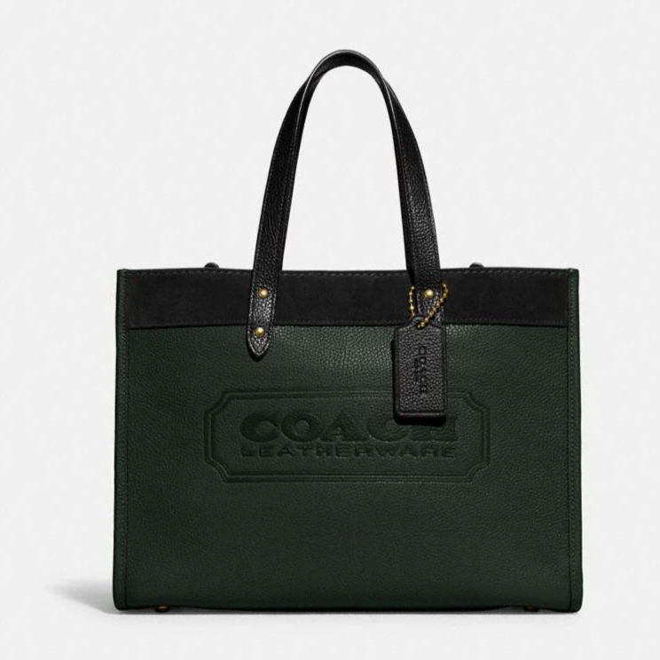 Buy Coach Field Tote Bag Large - Amazon Green in Pakistan