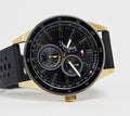 Buy Tommy Hilfiger Quartz Black Silicone Strap Black Dial 44mm Watch for Men - 1791636 in Pakistan