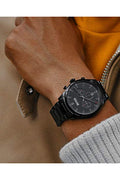 Buy Hugo Boss Mens Chronograph Quartz Stainless Steel Black Dial 44mm Watch - 1513714 in Pakistan