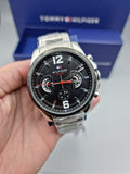 Buy Tommy Hilfiger Quartz Stainless Steel Black Dial 46mm Watch for Men - 1791472 in Pakistan