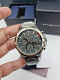 Buy Tommy Hilfiger Quartz Stainless Steel Grey Dial 45mm Watch for Men - 1791790 in Pakistan