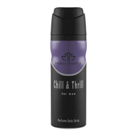 Buy Miriam Marvel's For Men Body Spray Chill & Thrill - 200ml in Pakistan