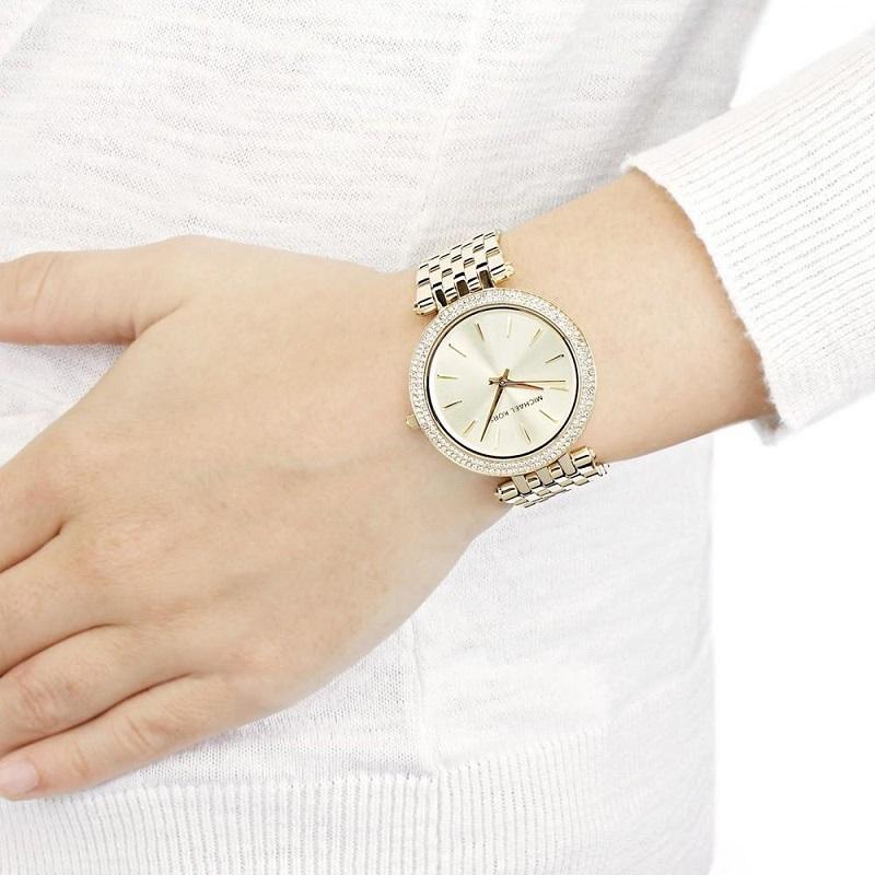 Buy Michael Kors Quartz Stainless Steel Gold Dial 39mm Watch for Women- Mk3191 in Pakistan