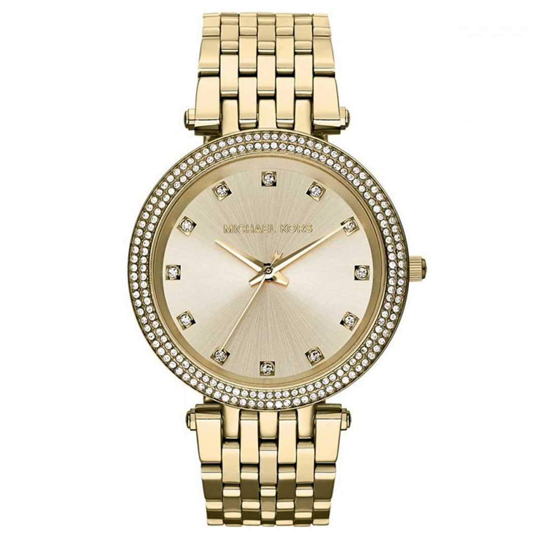 Buy Michael Kors Stainless Steel Gold Dial 39mm Watch for Women - Mk3216 in Pakistan