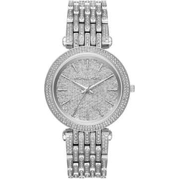 Buy Michael Kors Darci Silver Diamonds Dial Silver Stainless Steel Strap Watch for Women - Mk3779 in Pakistan