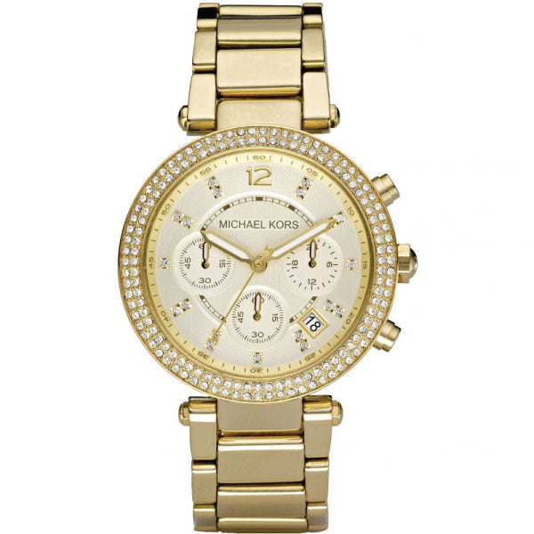 Buy Michael Kors Womens Quartz Stainless Steel Champagne Dial 39mm Watch - Mk5354 in Pakistan