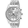 Buy Michael Kors Men’s Chronograph Quartz Stainless Steel Silver Dial 45mm Watch - MK8405 in Pakistan