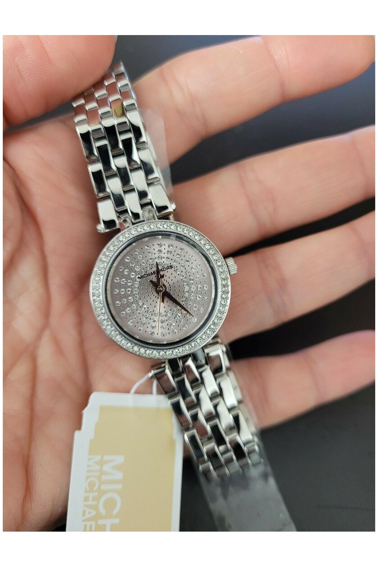 Buy Michael Kors Womens Analogue Quartz Watch with Stainless Steel Strap - 3476 in Pakistan