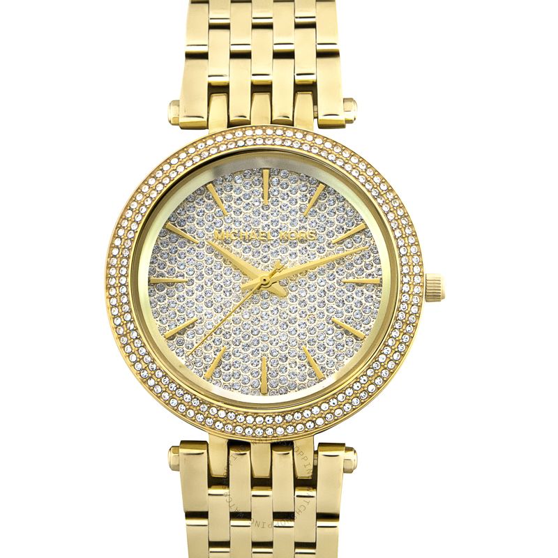 Buy Michael Kors Women’s Quartz Stainless Steel Gold Dial 39mm Watch - MK3438 in Pakistan