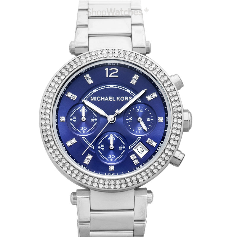 Buy Michael Kors Womens Quartz Stainless Steel Blue Dial 39mm Watch - Mk6117 in Pakistan