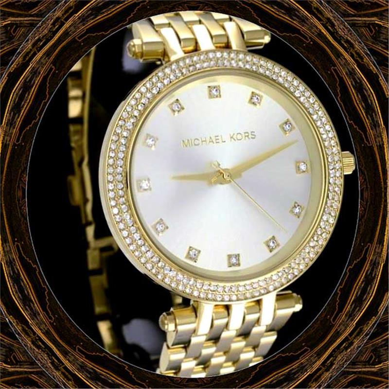 Buy Michael Kors Stainless Steel Gold Dial 39mm Watch for Women - Mk3216 in Pakistan