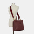 Buy Coach Field Tote In Signature Leather Bag Large - Wine in Pakistan