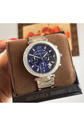 Buy Michael Kors Women’s Quartz Stainless Steel Blue Dial 39mm Watch - 6117 in Pakistan