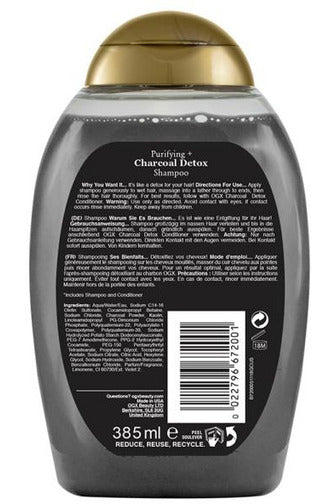 Buy OGX Purifying + Charcoal Detox Shampoo in Pakistan