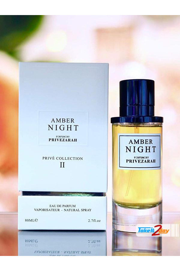Buy Zarah Amber Night Prive Collection II EDP - 80ml in Pakistan