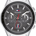 Buy Tommy Hilfiger Mens Quartz Silver Stainless Steel Grey Dial 45mm Watch - 1791857 in Pakistan