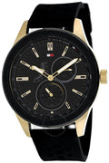 Buy Tommy Hilfiger Quartz Black Silicone Strap Black Dial 44mm Watch for Men - 1791636 in Pakistan
