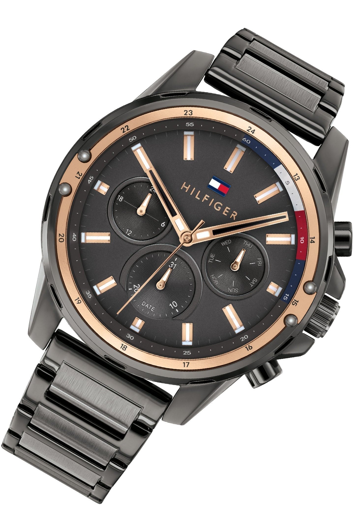 Buy Tommy Hilfiger Quartz Stainless Steel Grey Dial 45mm Watch for Men - 1791790 in Pakistan