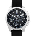 Buy Tommy Hilfiger Quartz Leather Strap Black Dial 46mm Watch for Men - 1791563 in Pakistan
