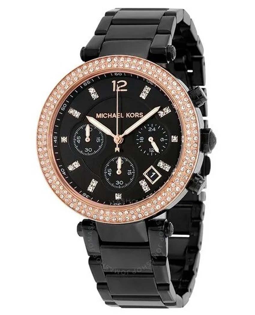Buy Michael Kors Womens Quartz Stainless Steel Black Dial 39mm Watch - Mk5885 in Pakistan