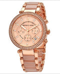 Buy Michael Kors Womens Quartz Parker Stainless Steel Rose Gold Dial 39mm Watch - Mk5896 in Pakistan