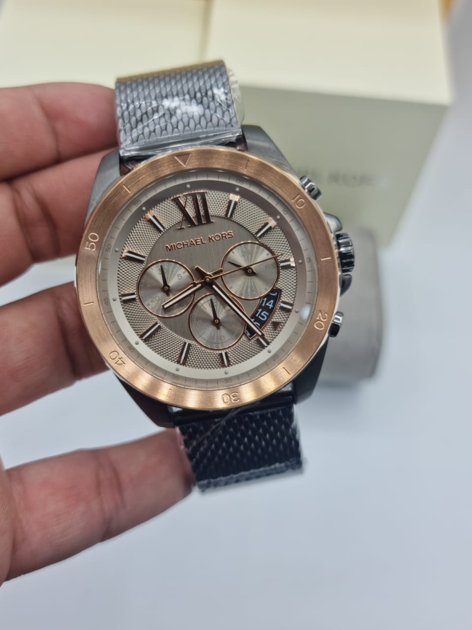 Buy Michael Kors Mens Quartz Stainless Steel Grey Dial 45mm Watch - Mk8868 in Pakistan