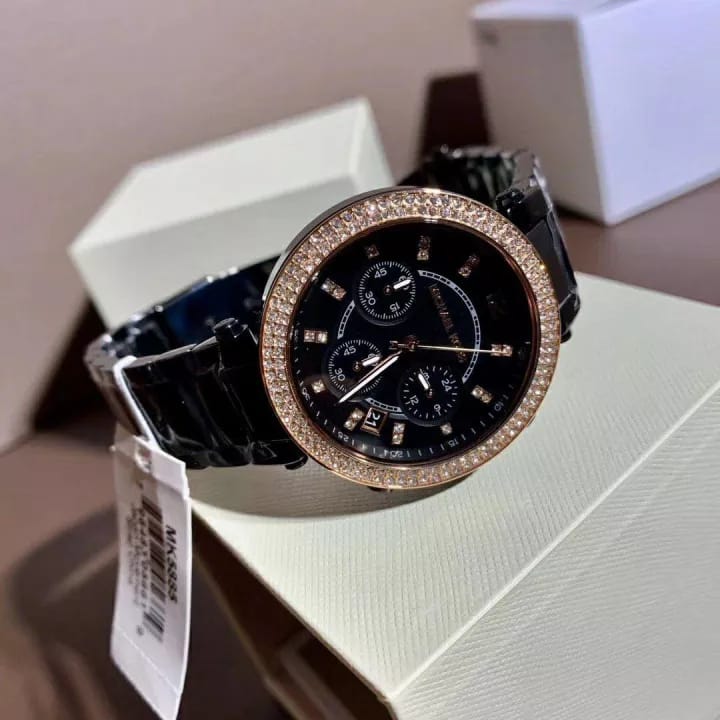 Buy Michael Kors Womens Quartz Stainless Steel Black Dial 39mm Watch - Mk5885 in Pakistan