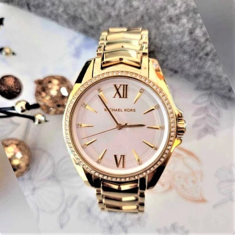 Buy Michael Kors Womens Quartz Whitney Stainless Steel White Dial 38mm Watch - Mk6693 in Pakistan