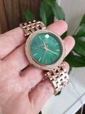 Buy Michael Kors Ladies Watch Green Dial Rose Gold Stainless Steel - MK3552 in Pakistan