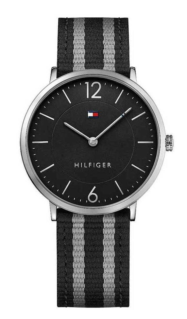 Buy Tommy Hilfiger Quartz Nylon Strap Black Dial 40mm Watch for Men - 1791329 in Pakistan