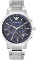Buy Emporio Armani Men's Chronograph Quartz Stainless Steel Blue Dial 41mm Watch AR2448 in Pakistan
